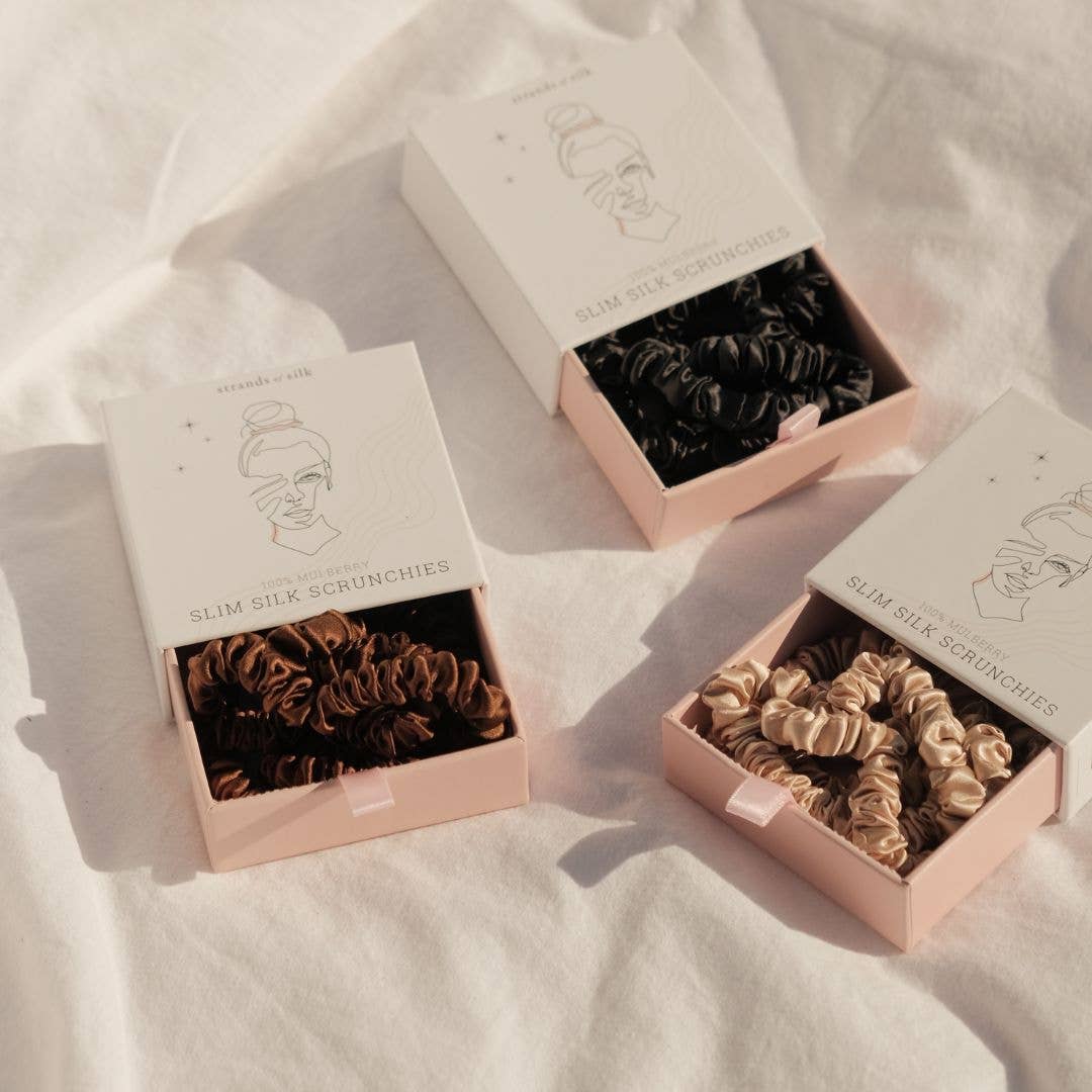 Strands of Silk - Vente Chouchou – femme - Chouchous en soie fine6