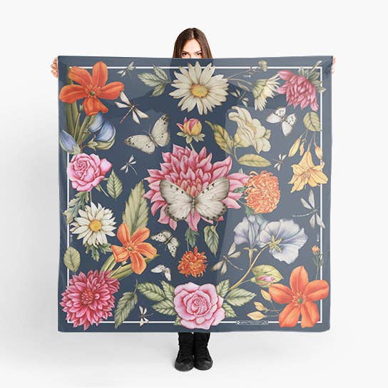 Dragonfly Scarf 140 for wholesale by Hello Jopo Eu