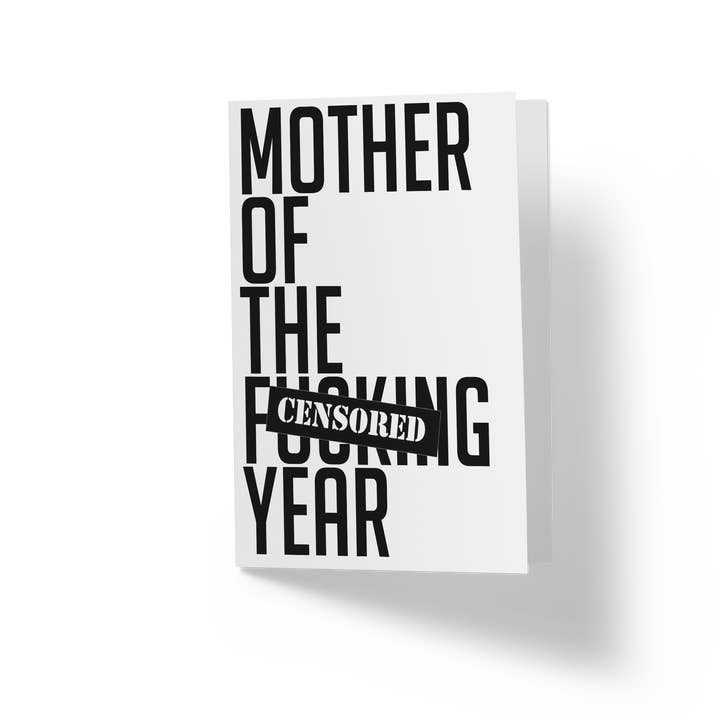 Carte de vœux - Carte mère de l'année pour la vente par Designs by Tene