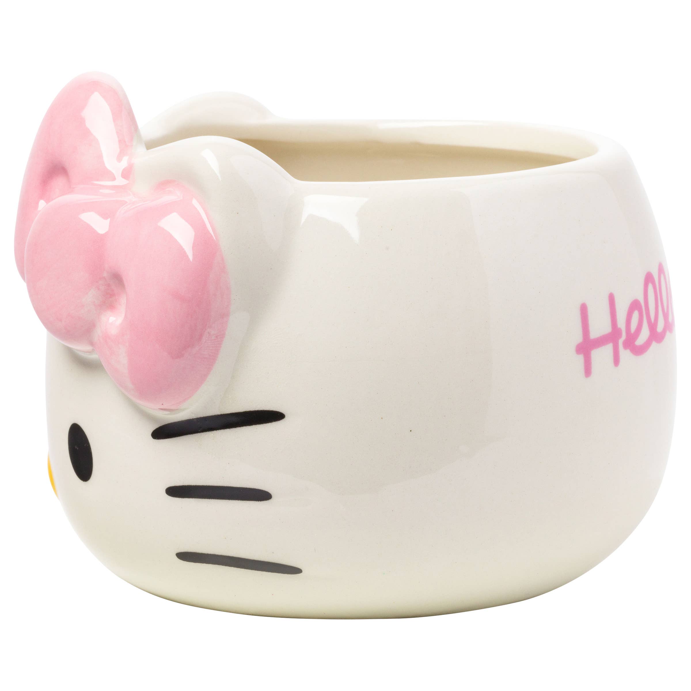 Silver Buffalo - Vente Tasse à café - Mug sculpté Hello Kitty nœud rose 20oz6