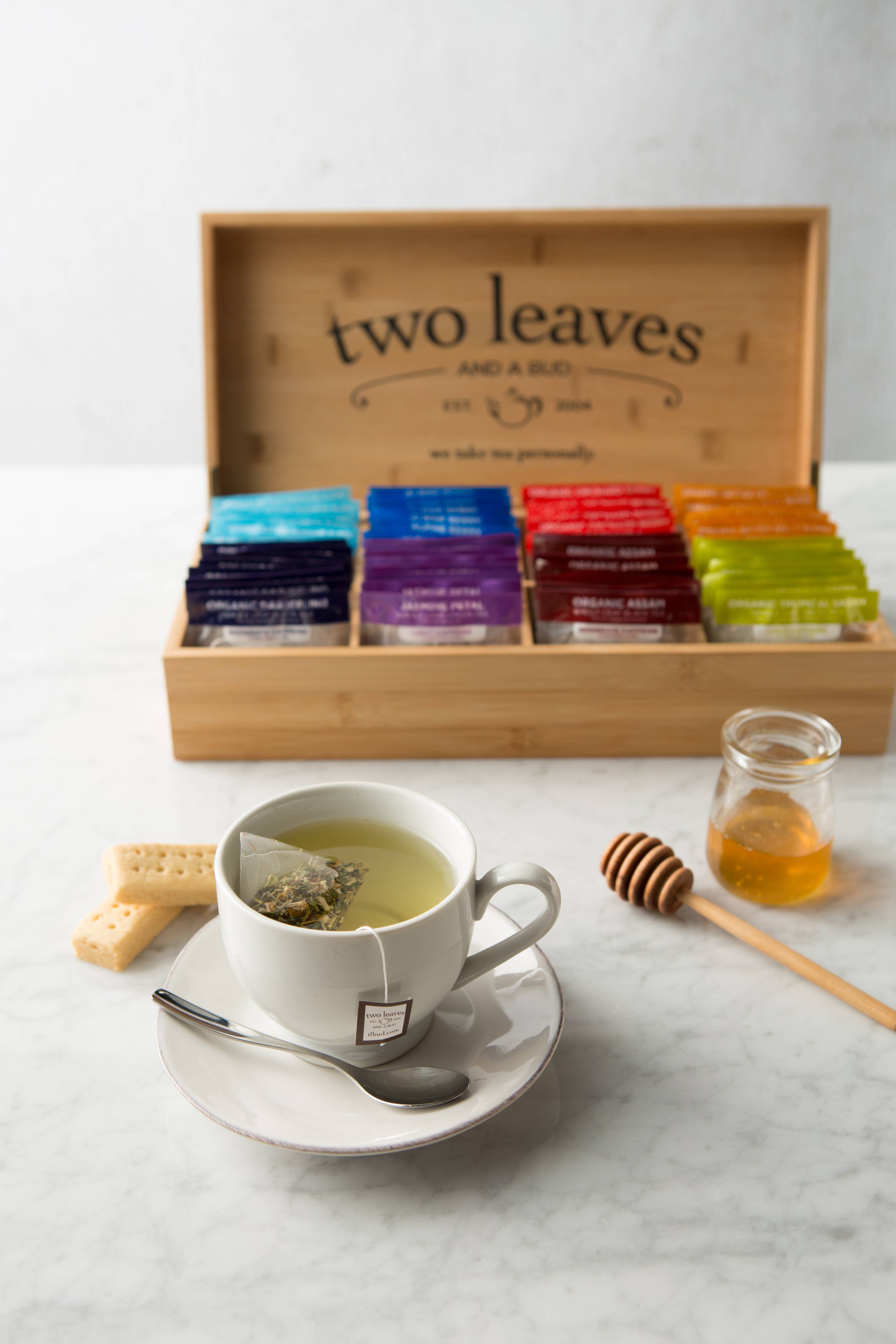 Two Leaves and a Bud - Wholesale Tea Bags - Organic Mountain High Chai - 50 Naked Tea Sachets3