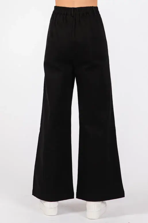 Final Touch – wholesale Byxor - Dam – Bomullsbyxor med vida ben - P50015C2