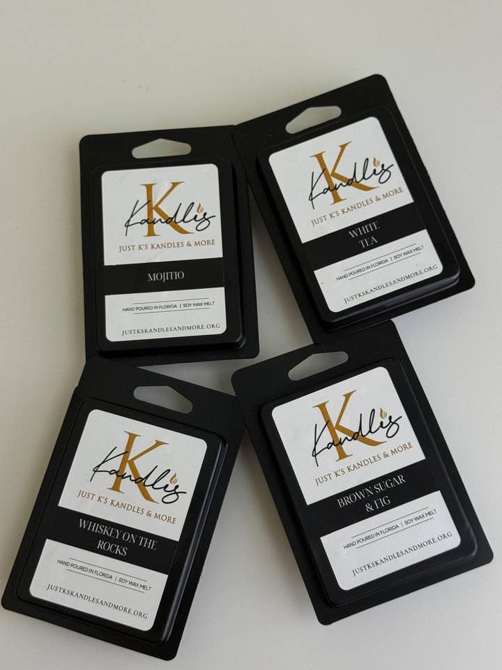 🕯️✨ Collection de Cires Fondantes Toute l'Année pour la vente par Just K's Kandles & More