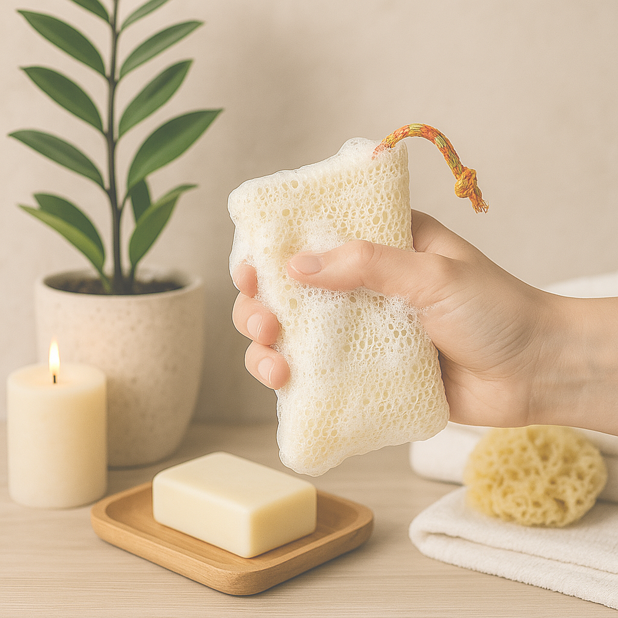 Beauty Blisss - Wholesale Soap Pouch/Sack/Bag - African Net Soap Saver Bag – Single & 3-Pack (Random Colors)4