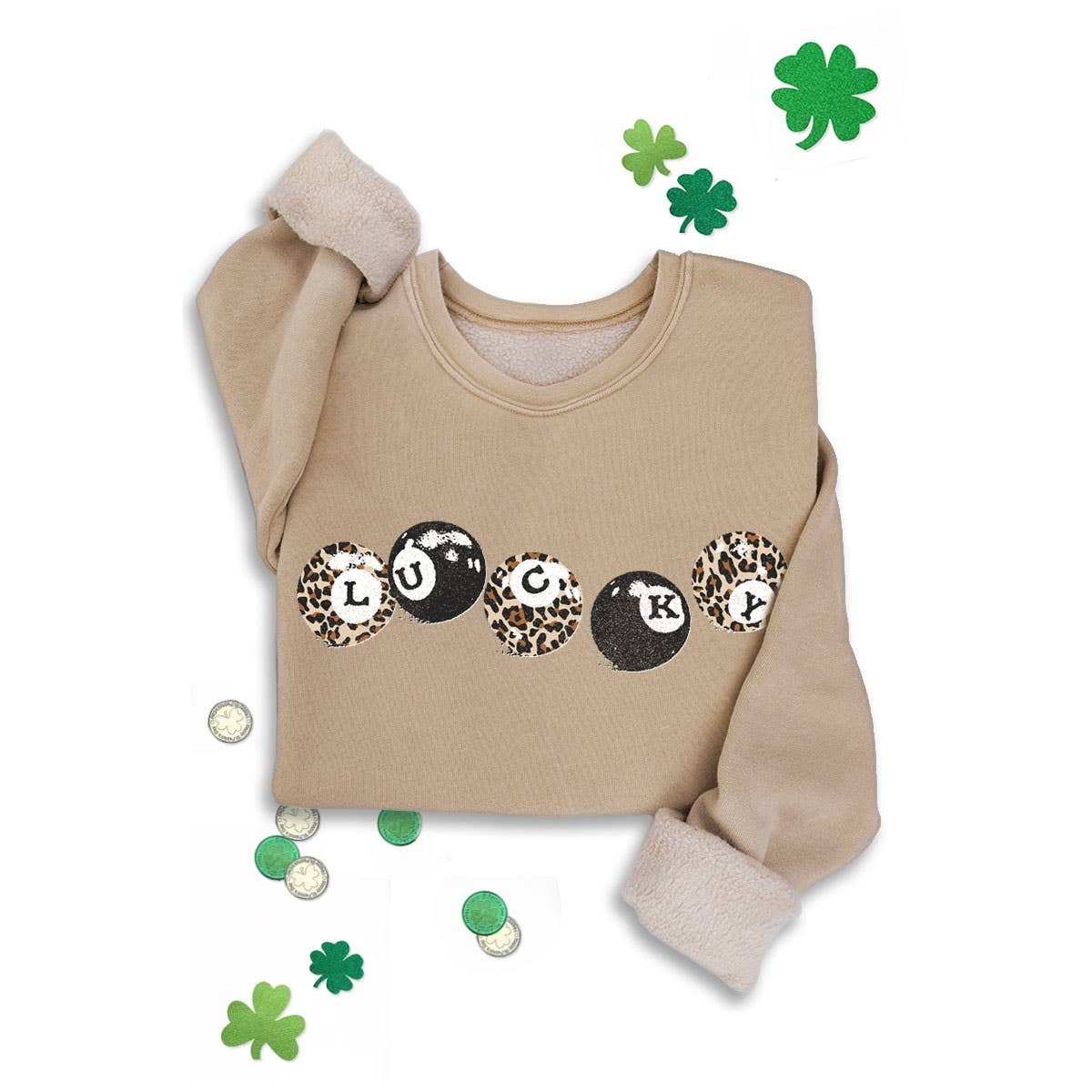 HRTandLUV – Sweatshirt - Mulher por atacado – SWEATSHIRTS LUCKY MINERAL1