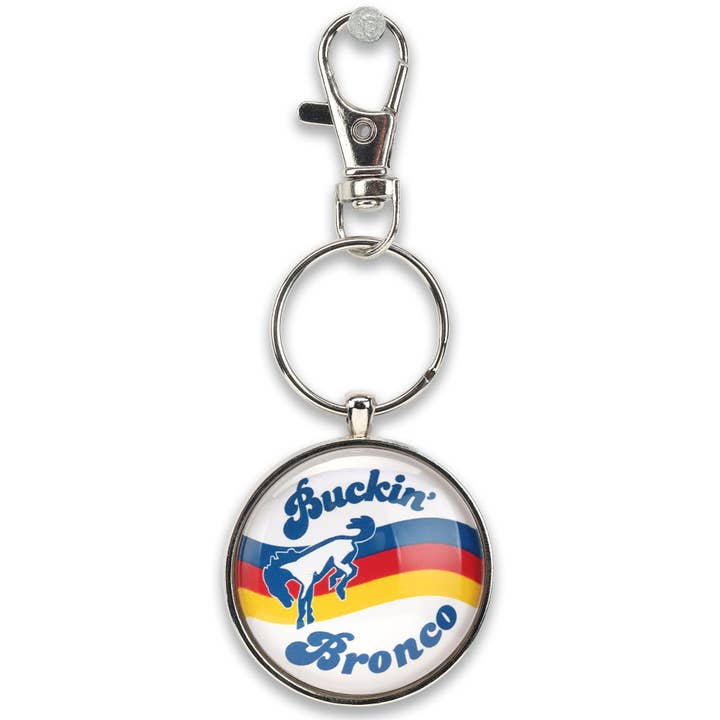 Ford Buckin' Bronco Keychain for wholesale by Open Road Brands, LLC