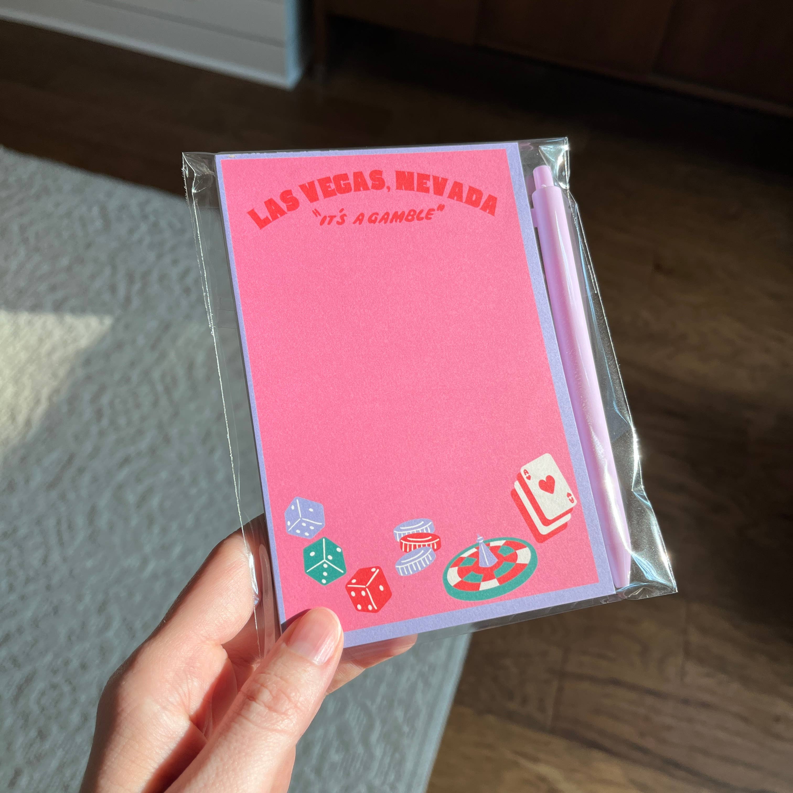 Battle Born Brand - Wholesale Notepad - Las Vegas Notepad and Pen1