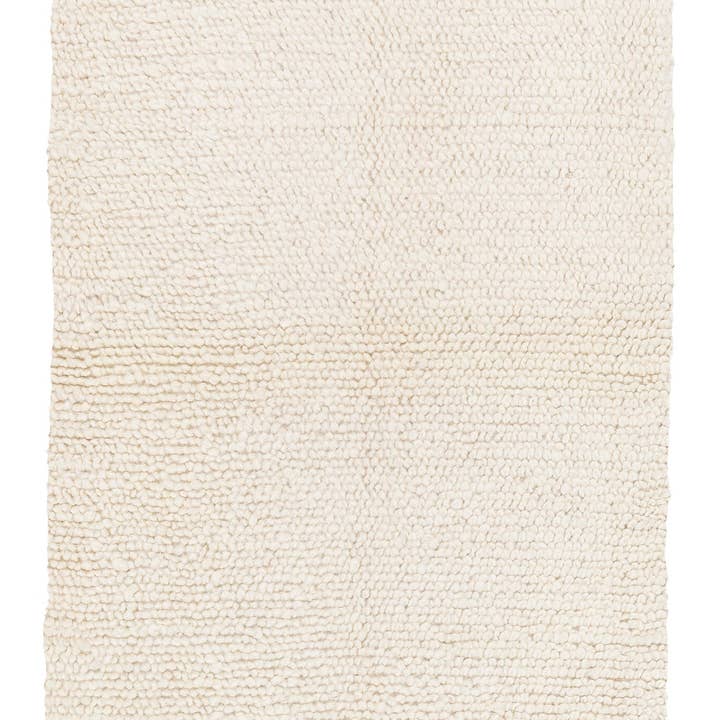 Handwoven Neutral Moroccan Style Wool Rug for wholesale by Rugtolia