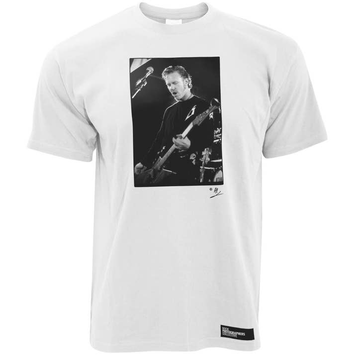 Rock Photographers Collective - Wholesale T-Shirt (Graphic) - Men's - James Hetfield - Metallica Men's T-Shirt