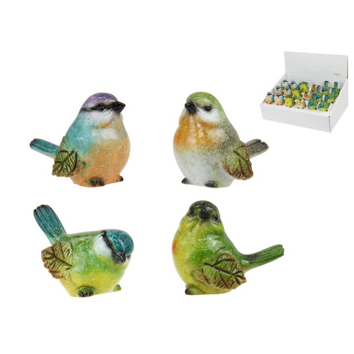 12cm Marble Bird Garden Stake for wholesale by Cubby House by Malmar