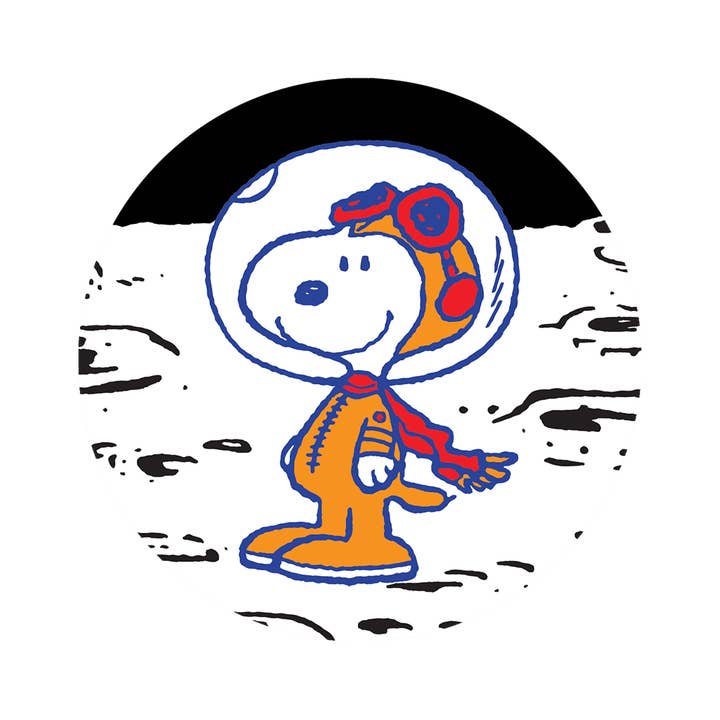 Moon Snoopy - Die-Cut Sticker for wholesale by Apply Stickers