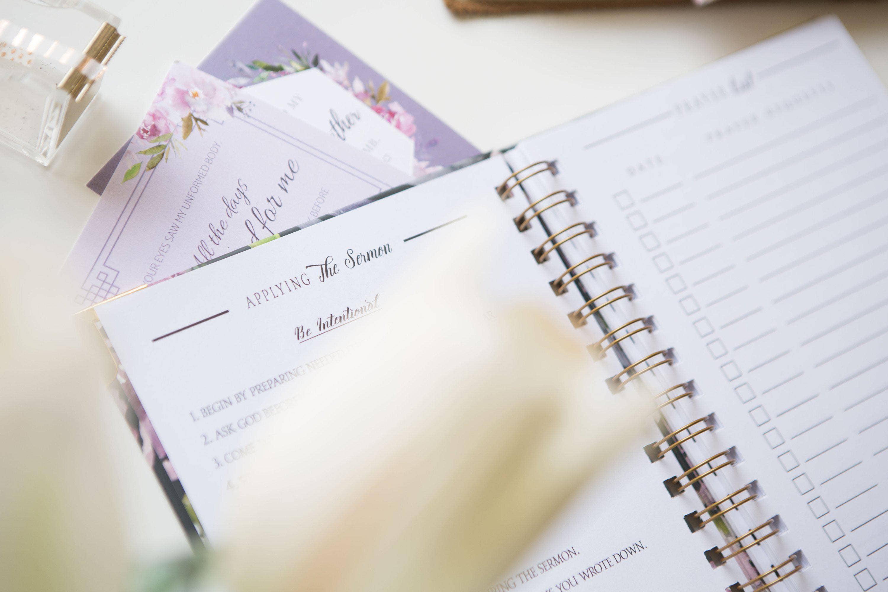 Chosen & Cherished - Wholesale Journal/Diary - Sermon Notes Journal | Sermon Notebook3