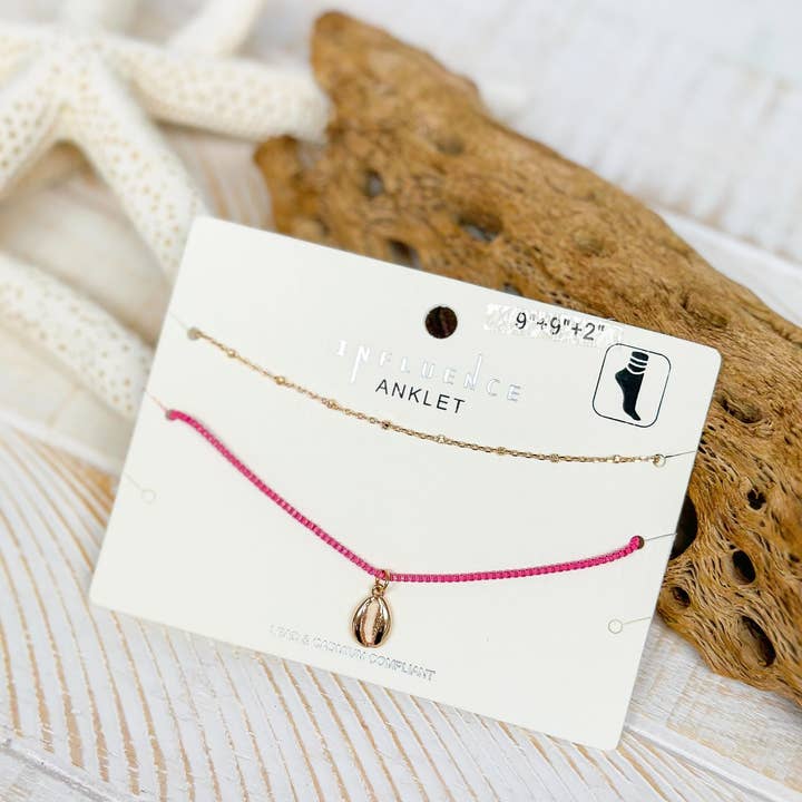 Prep Obsessed Wholesale - Wholesale Anklet - Sea Life Ankle Bracelet Sets1