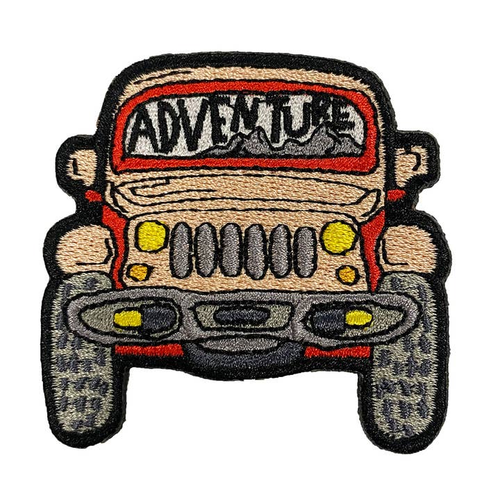 Jeep d'aventure | Patch pour la vente par Sticker Girl, formerly KPB Apparel