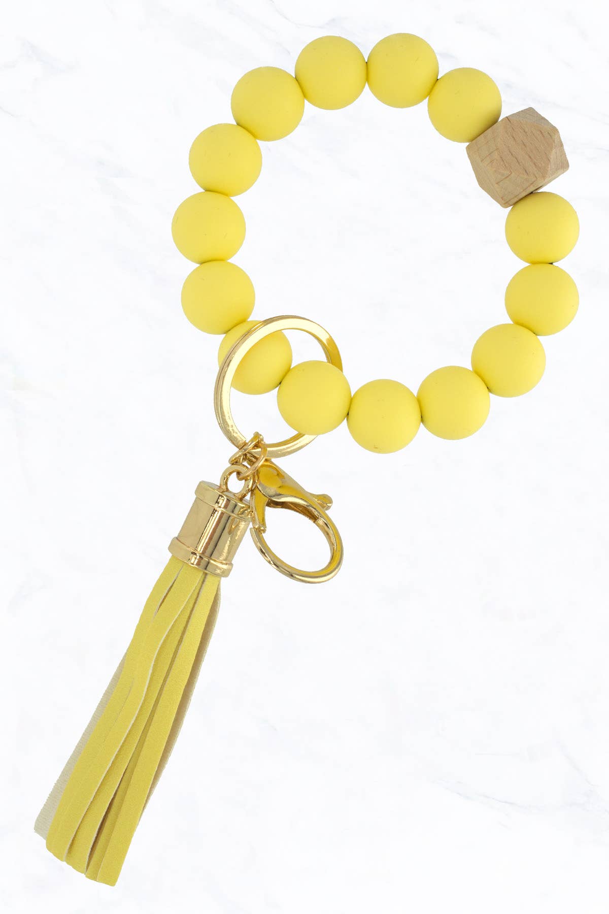 Suzie Q USA - Vente Porte-clés – femme - Porte-clés anneau avec perles en silicone colorées35