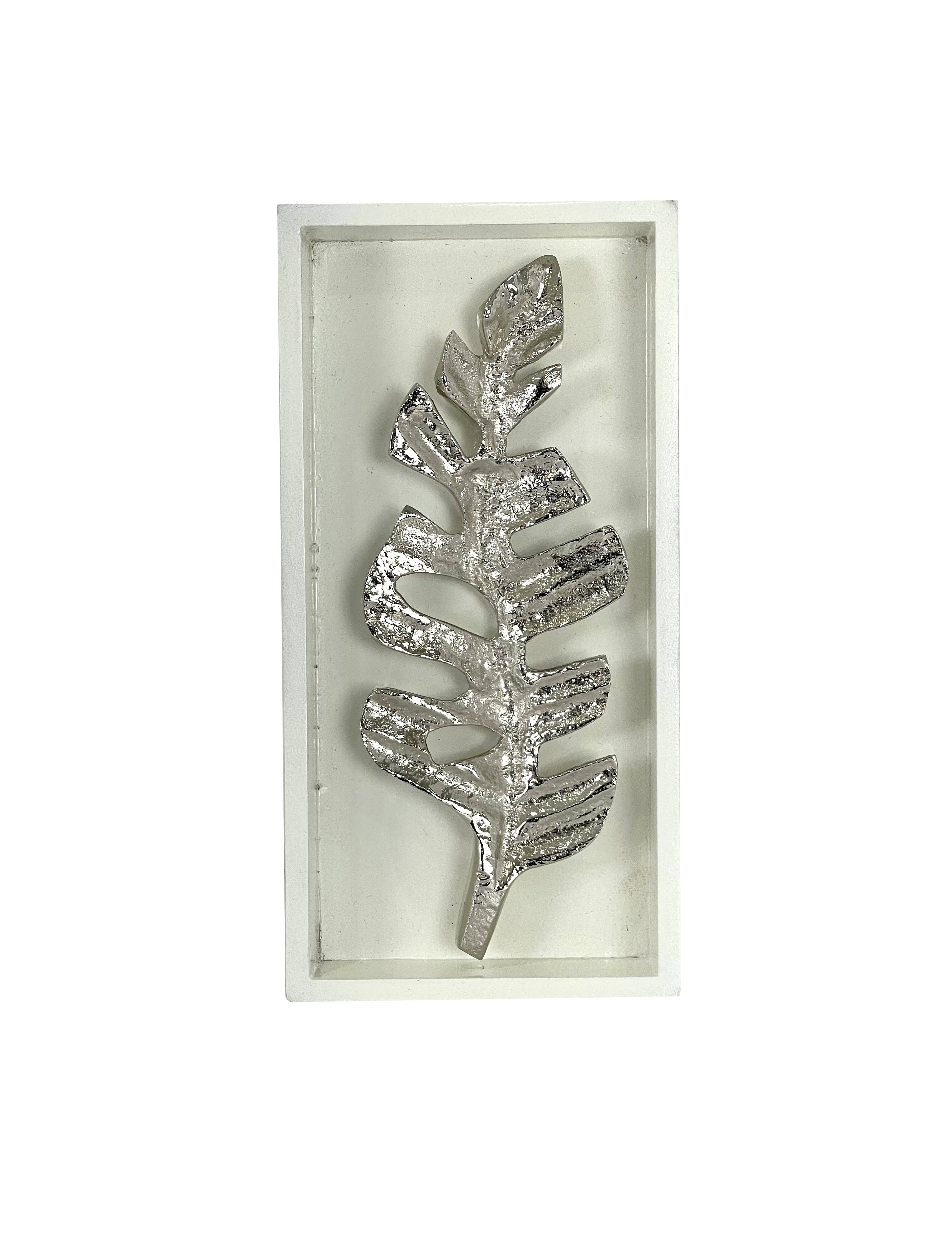 Elegance Beyond - Venta al por mayor Artículo decorativo de mesa - Caja de sombras plateada cálida