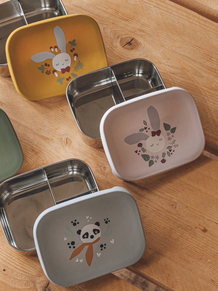Rosé Bunny Lunch Box for wholesale by Kikadu