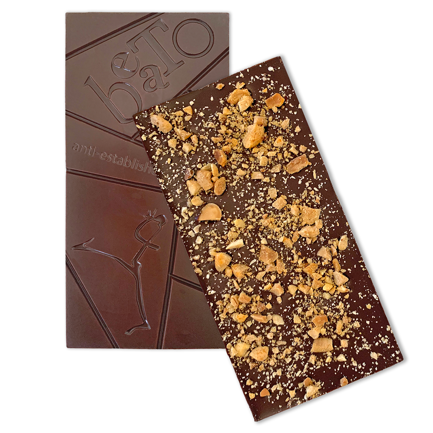 Beato Chocolates - Wholesale Chocolate Bar - Pinching Spaniards Chocolate Bar with Almonds (75g/2.64oz)5