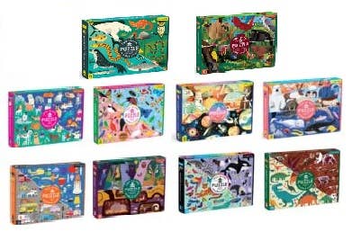 Bobangles - Wholesale Puzzle – Child - Mudpuppy 100 Pc Double-Sided Puzzle/180