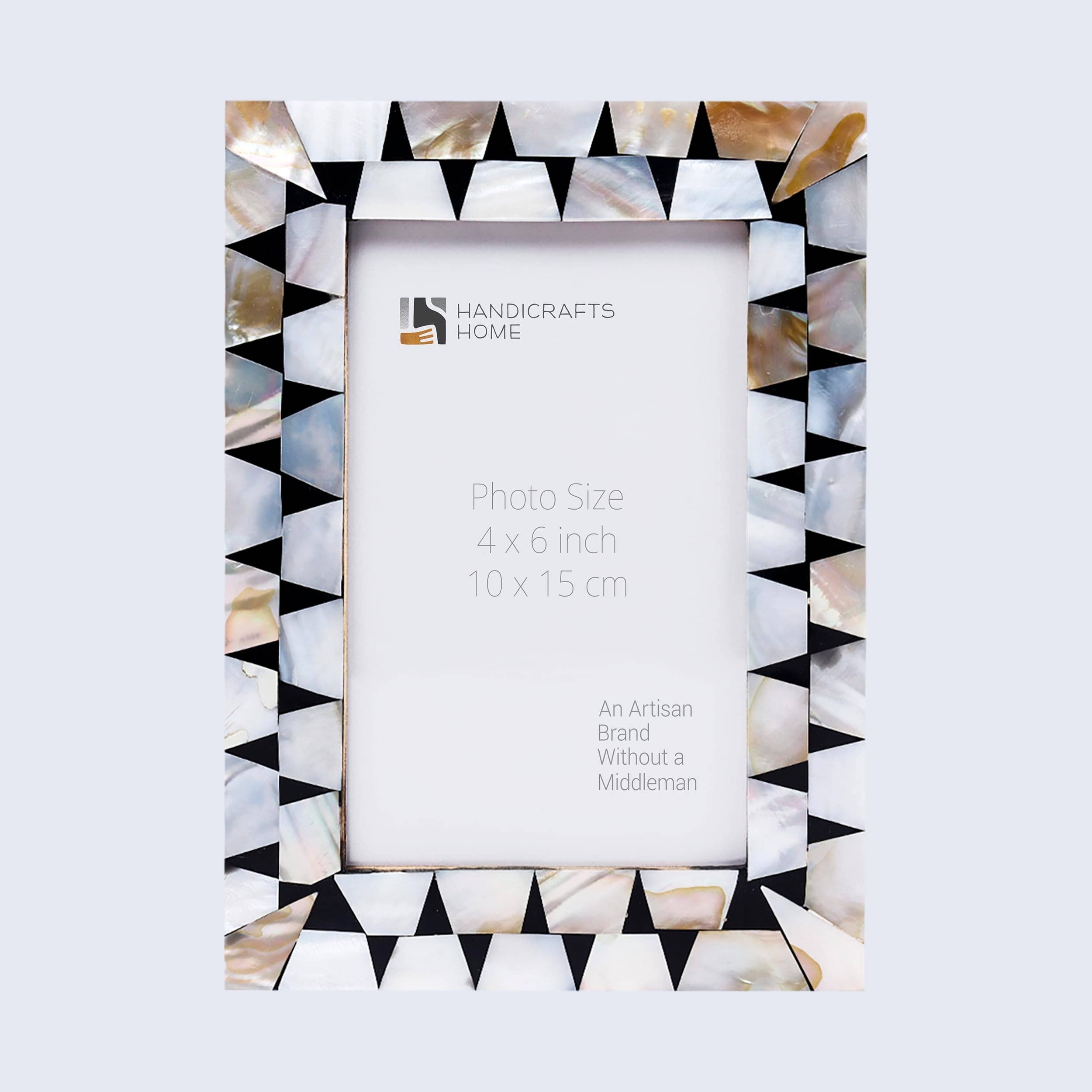 Handicrafts Home - Wholesale Picture Frame - Picture Frame Pearlescent Flash Mother of Pearl, 3 Sizes2