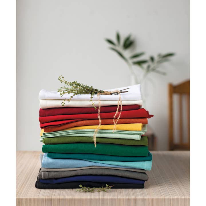 Now Designs by Danica - Wholesale Dinner & Cloth Napkin - Spectrum Cotton Napkins Rust Set of 4