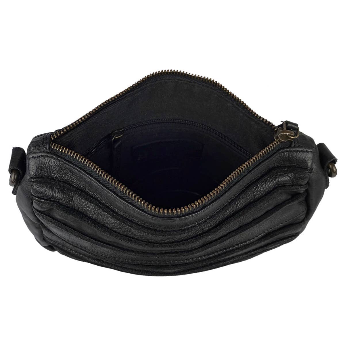 Arrigo - Wholesale Crossbody Bag - Women's - Arrigo Ladies Crossbody Shoulder Bag Washed Leather29