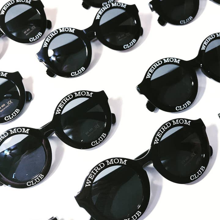 Drawings by Nicole - Wholesale Sunglasses - Women's - Weird Mom Club Sunglasses, PC eyeglass frame with 400 UV lens2