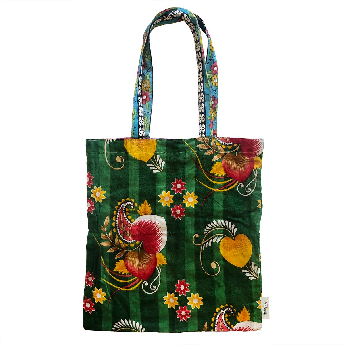 WorldFinds – Engroshandel Tote bag - Dame – Sari Vendbar Mulepose2