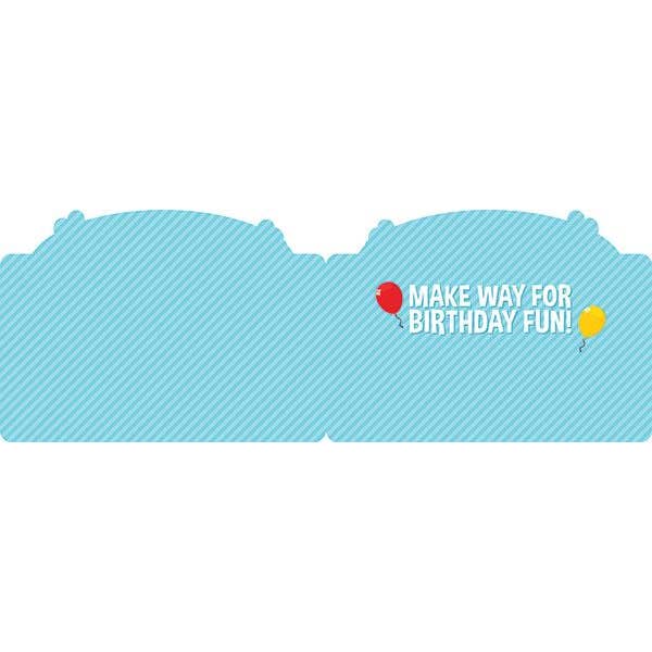 Paper House Productions - Wholesale Verjaardagskaartje - Fire Truck Foliekaart1