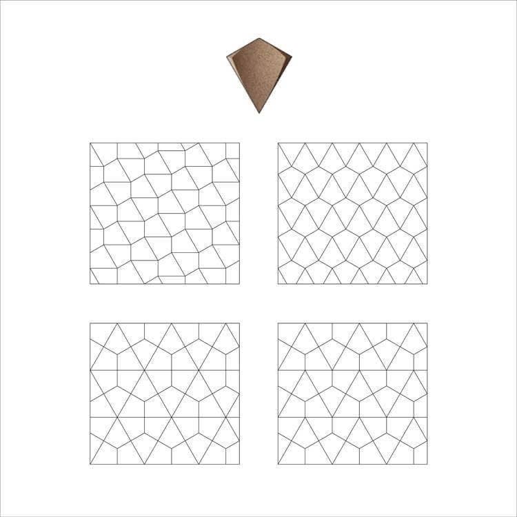 Dekostyl - Wholesale Decorative Panel - 3d cork wall panels kite acoustic tiles15