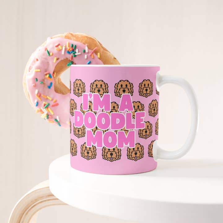 Tazza « I'm a doodle mom » per la vendita all'ingrosso da parte di Molly's World