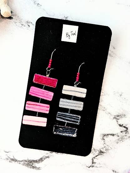 Maris- Lightweight, Reversible Dangle Statement Earrings for wholesale by By Taal