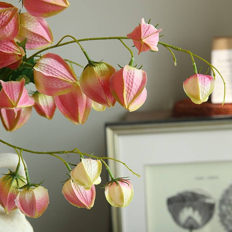 ACNITE(We cover U.S. import duties) - Wholesale Artificial Flowers - Artificial Chinese lantern flower Fall floral arrangement5