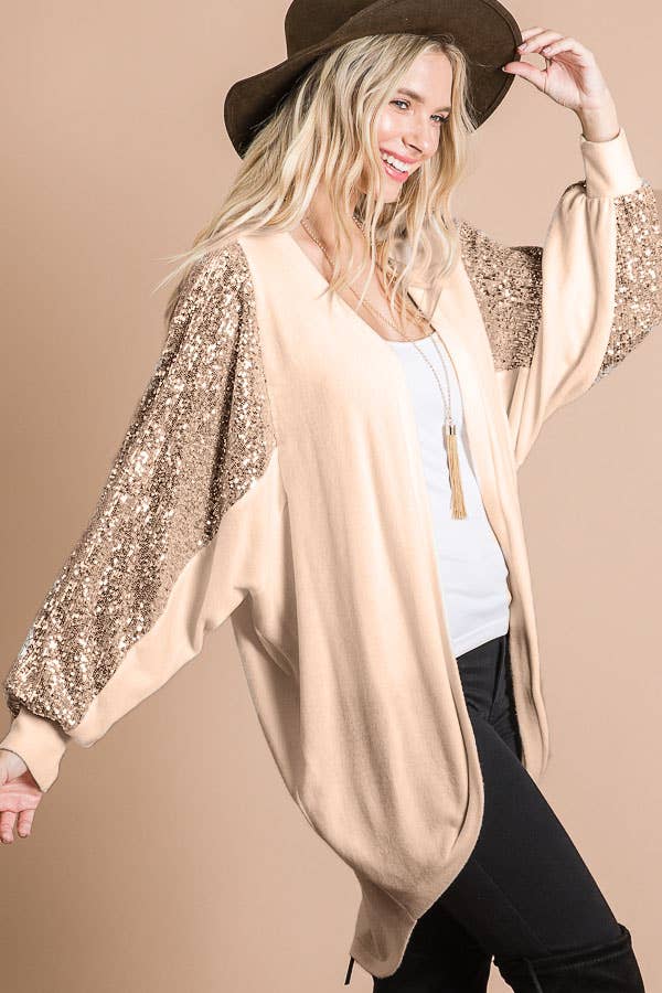 7th Ray - Wholesale Cardigan - Women's - Chill Embrace Women's Casual Cardigan T365512