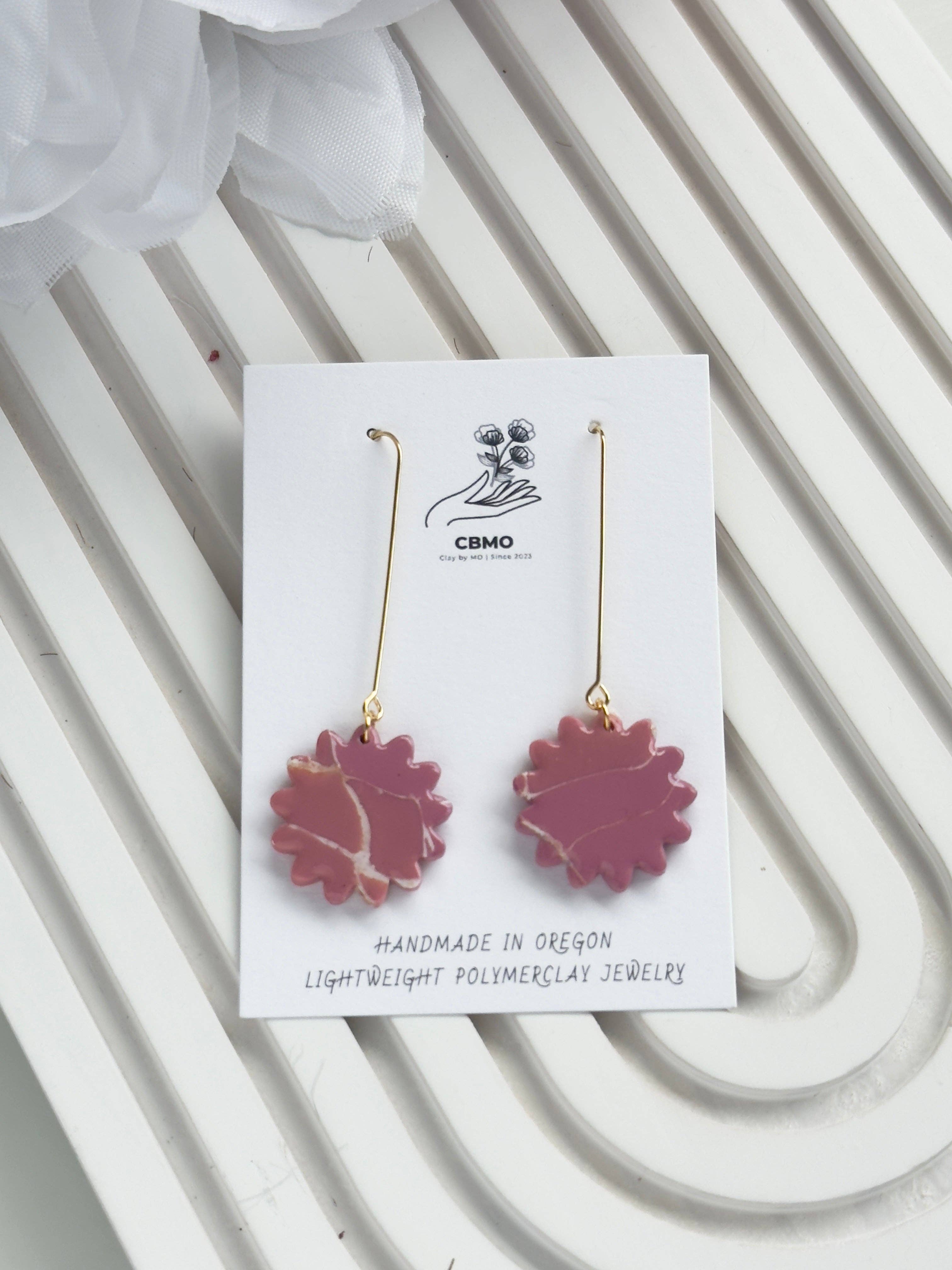 ClaybyMO - Wholesale Dangle Earrings - Floral Drop Dangles(Limited Edition)6