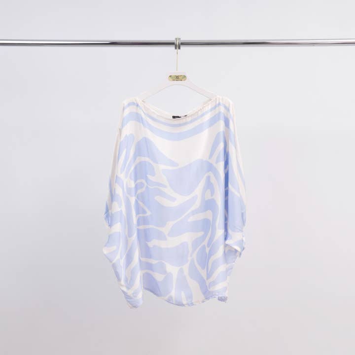 Cecile Wang – Großhandel Tunika – Damen – 8160-VS Tunika mit U-Boot-Ausschnitt1