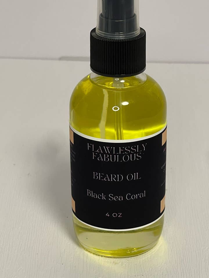 BLAK SEA CORAL BEARD OIL for wholesale by Flawlessly fabulous
