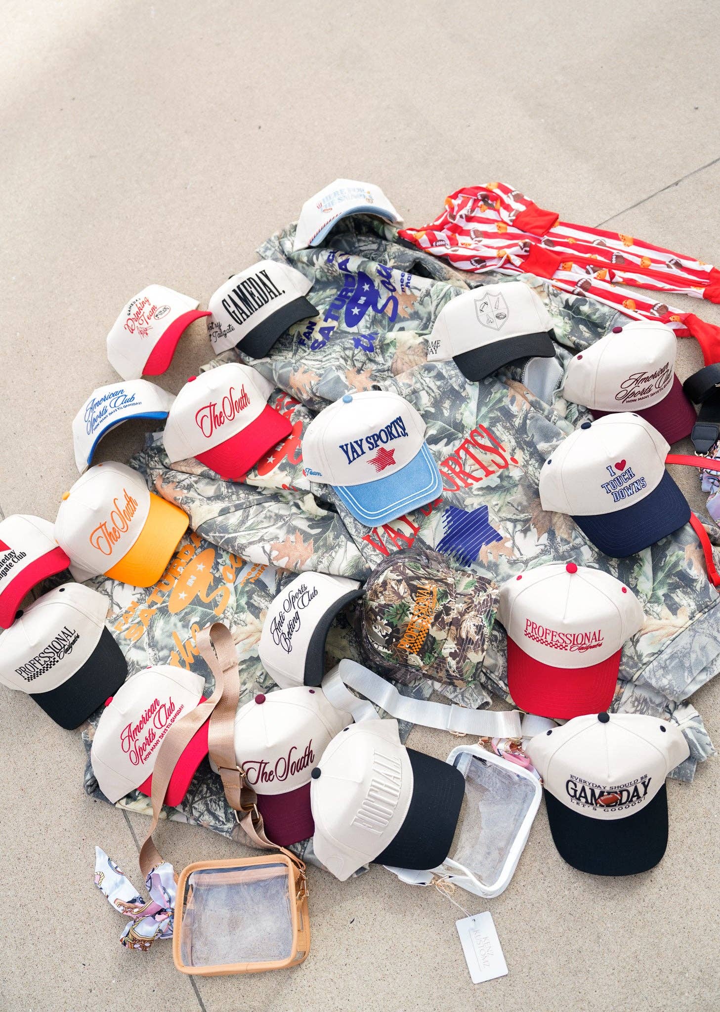 KENZKUSTOMZ - Vente Casquette de camionneur – femme - Casquette de camionneur vintage American Sports Club8