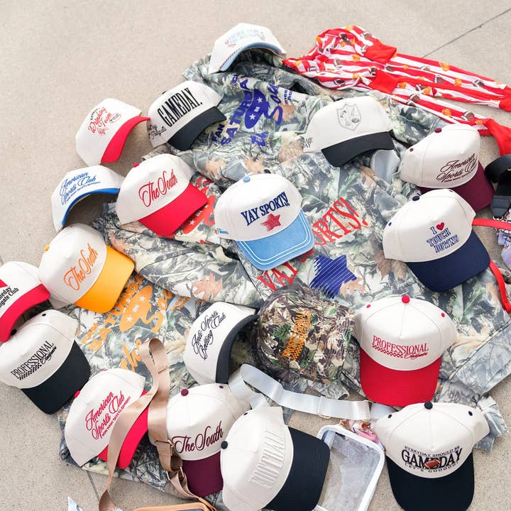 KENZKUSTOMZ - Vente Casquette de camionneur – femme - Casquette de camionneur vintage American Sports Club8