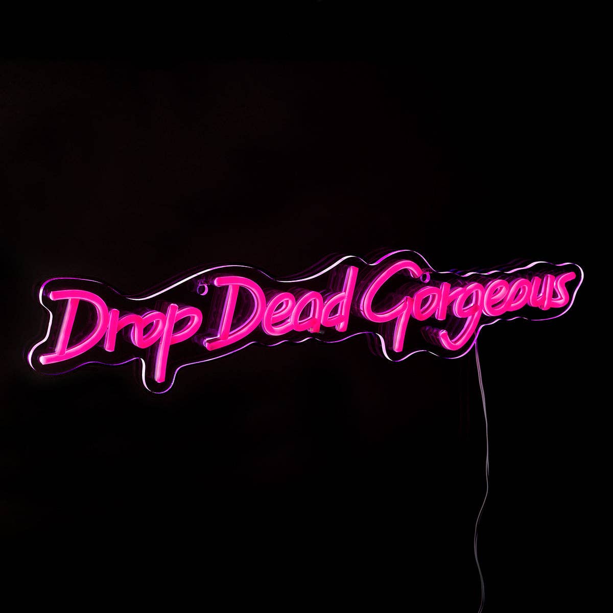 Amber Bright Creations – wholesale Neon sign – Drop Dead Gorgeous LED Neon Wall Sign1