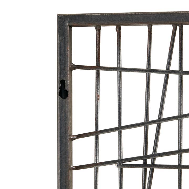 Olliix - Wholesale Wall Accent - Vintage Industrial Metal Frame Wall Decor Accent