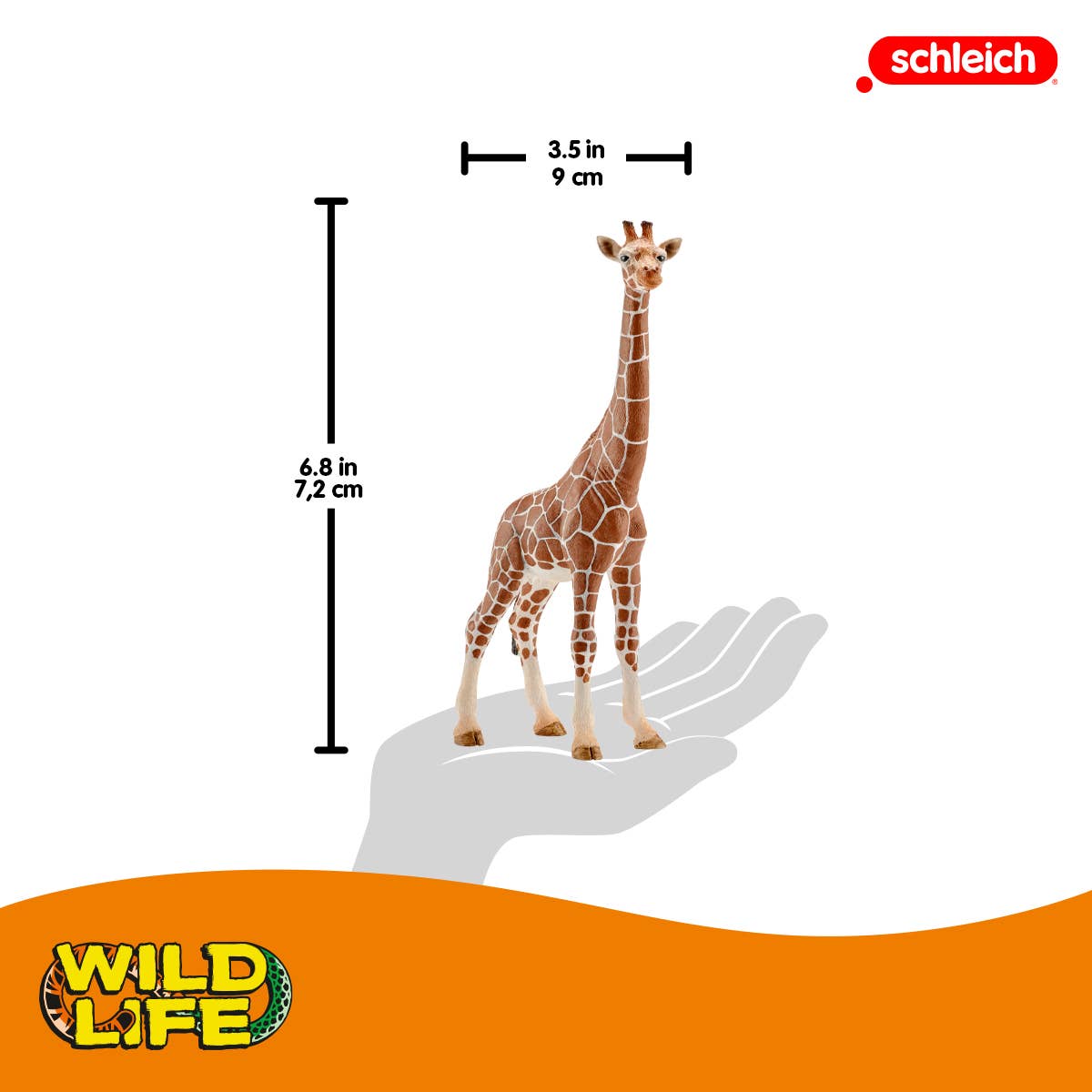 Schleich - Wholesale Figurine Toy - Kids - Giraffe, Female Safari Animal Toy3