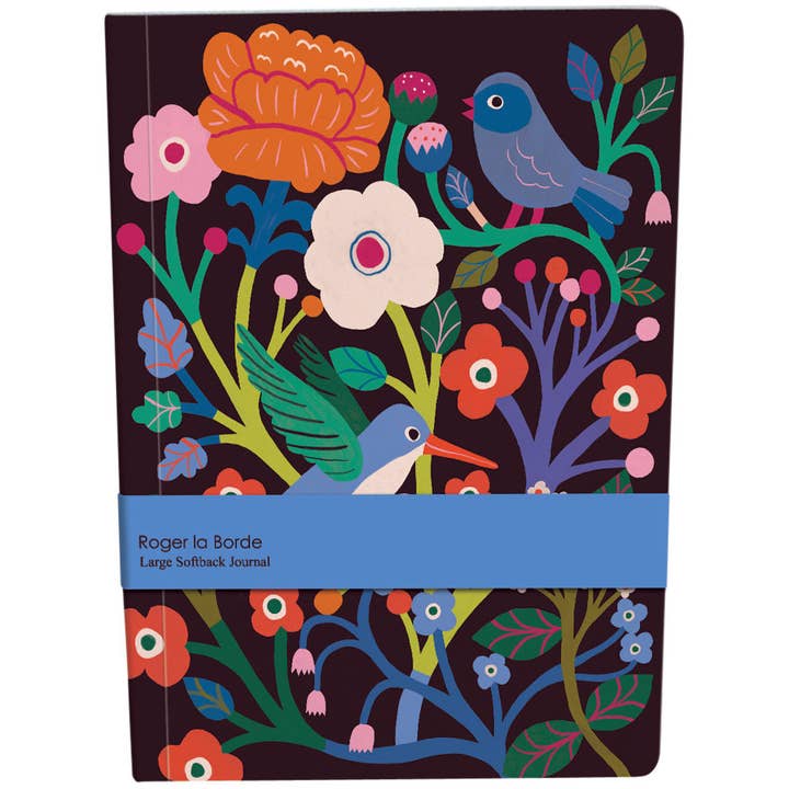 Grand journal Birdsong à couverture souple - ALB 019 pour la vente par Roger La Borde