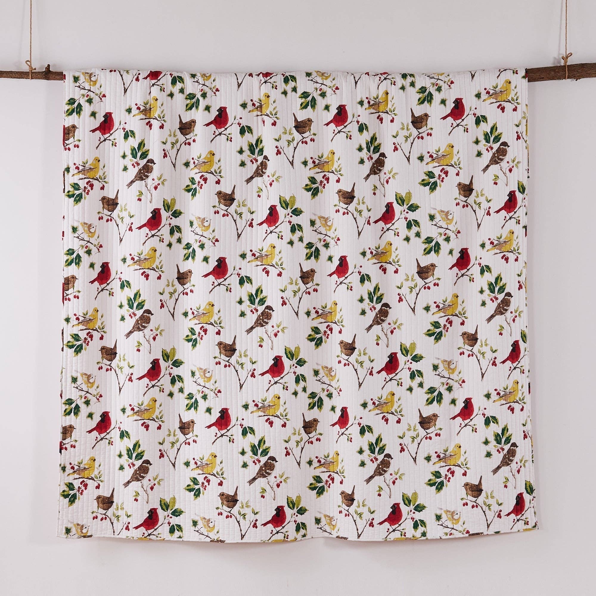 Multi Joy Birds Quilt for wholesale on Faire5