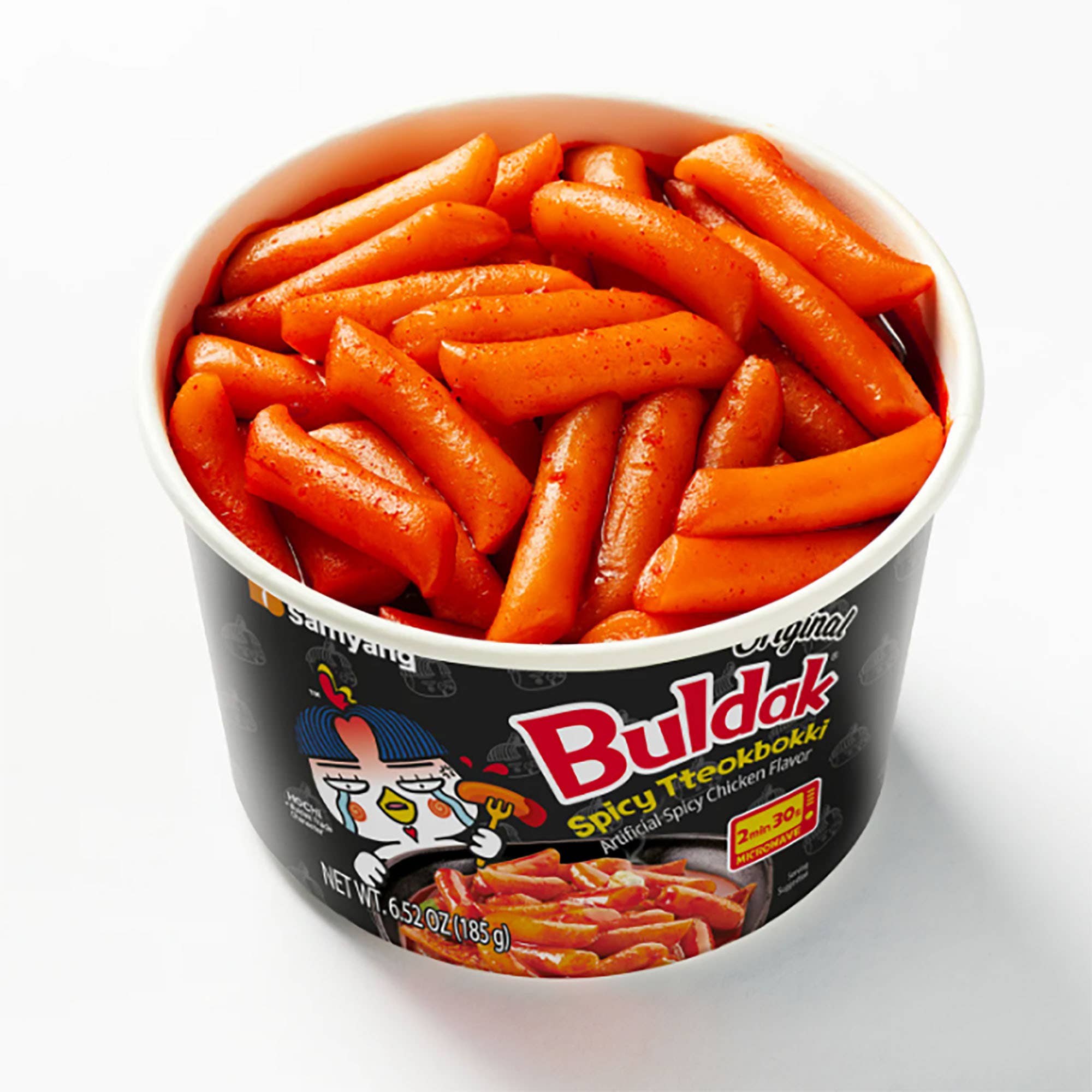 K Moitves Foods - Wholesale Ramen - Samyang Buldak Chicken Flavor Topokki Bowl-105g (Pack of 16)2