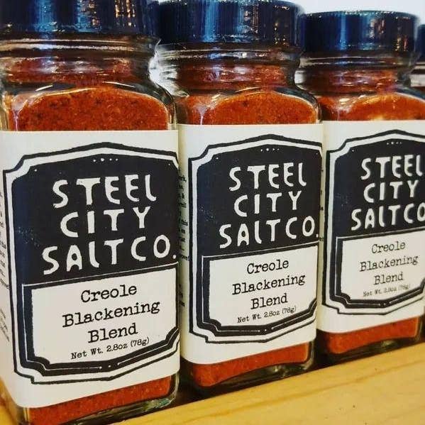 Creole Blackening Blend for wholesale by Steel City Salt Co.