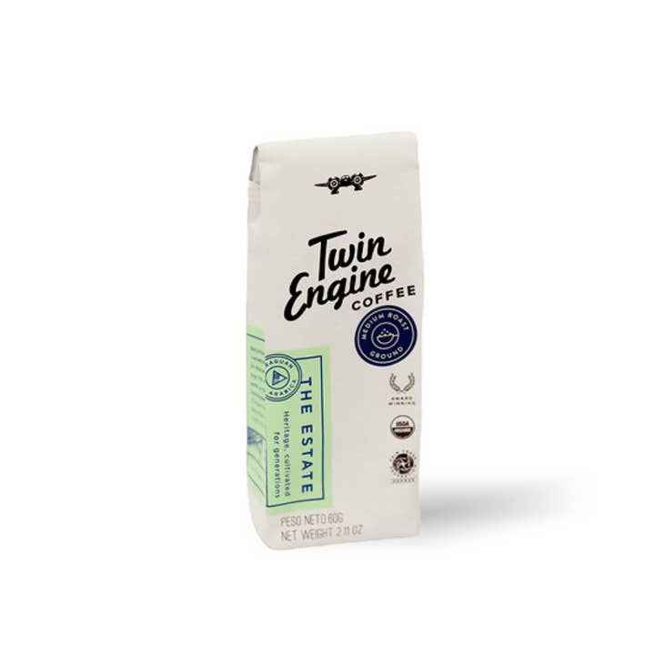 Twin Engine Coffee - Wholesale Ground Coffee - Traveler 1-Pot Organic Specialty Fair Coffee / The Estate7