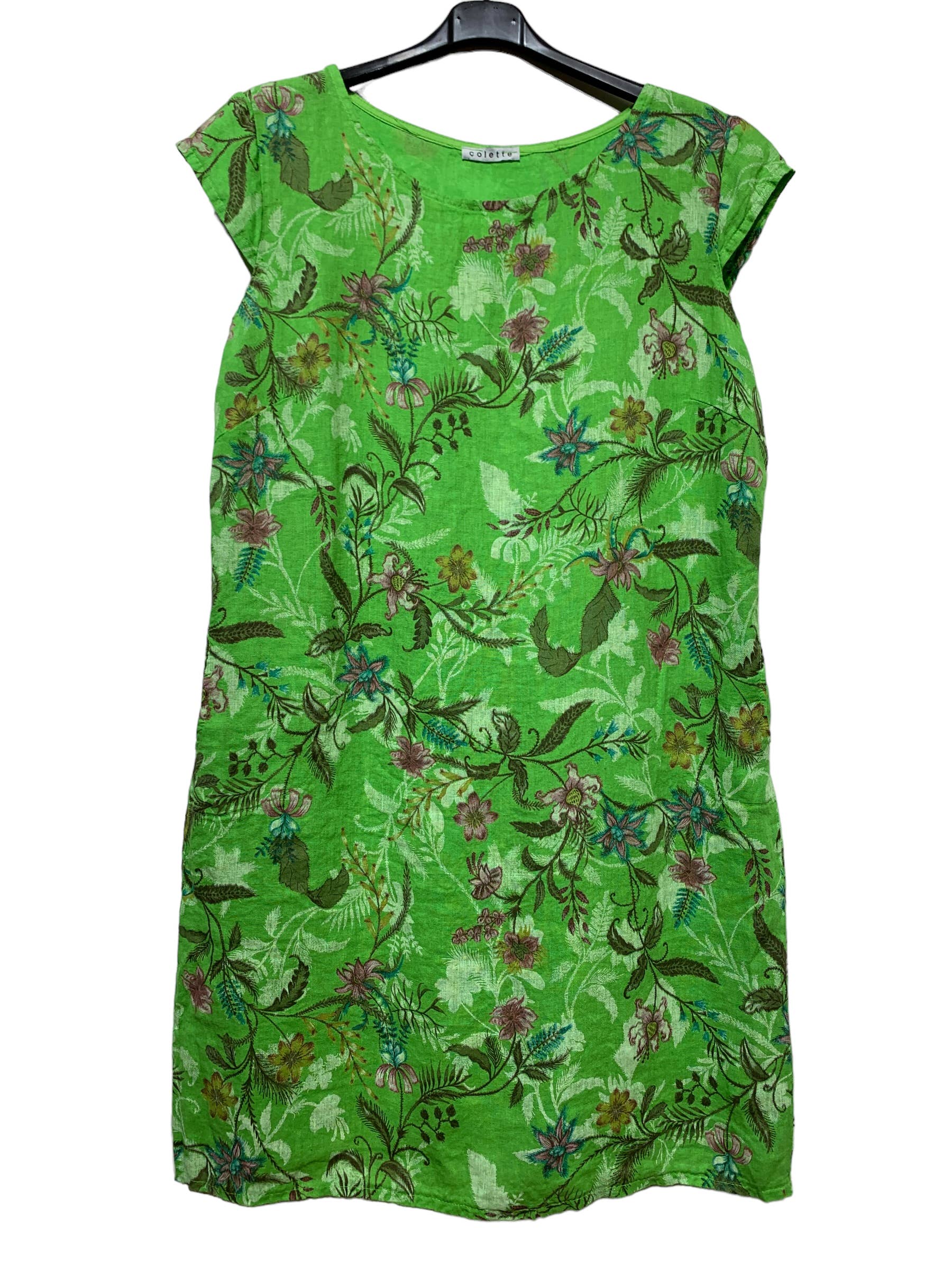 LINEN & COTTON HOUSE - Wholesale Dress - Women's - 53189 FLOWER DRESS17