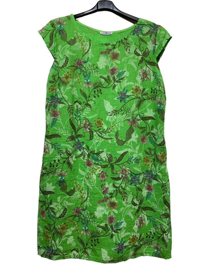 LINEN & COTTON HOUSE - Wholesale Dress - Women's - 53189 FLOWER DRESS17