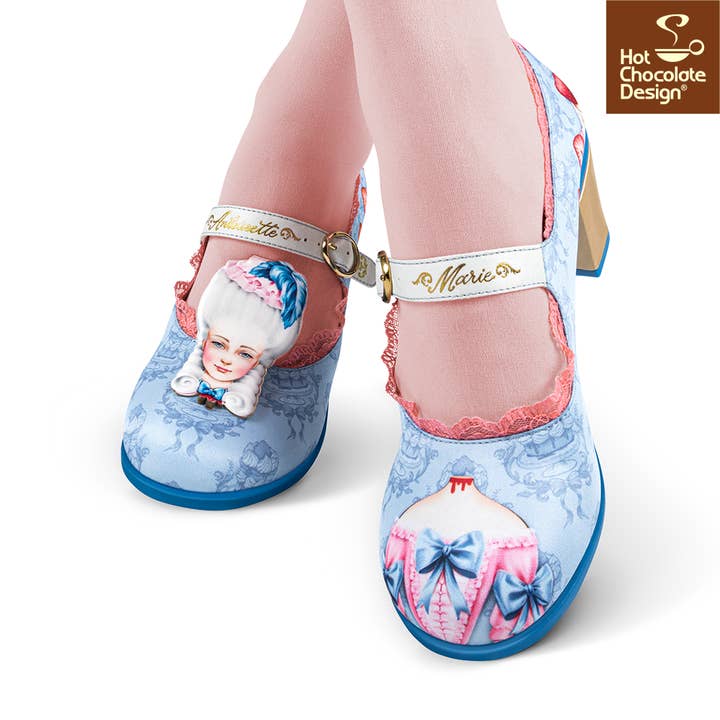 Popping Candy - Wholesale Low heels – Women′s - Hot Chocolate Design - Marie Antoinette MidHeel2
